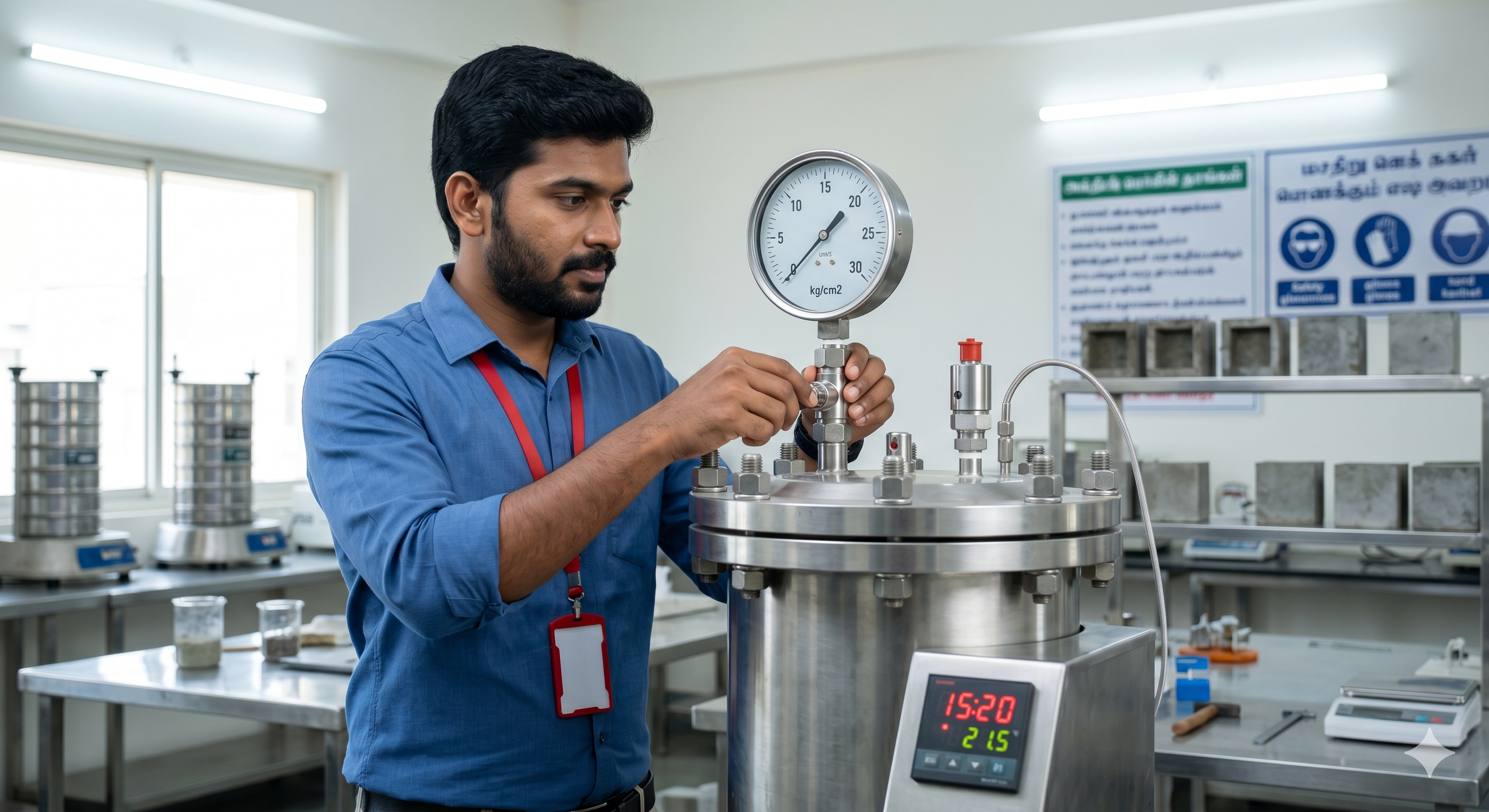 Autoclave Expansion Test Apparatus